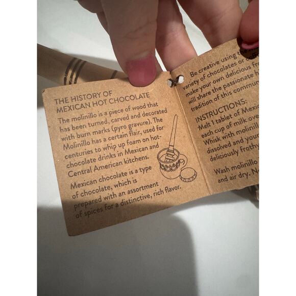 Verve Culture Hot Chocolate Molinillo 14" - Picture 3 of 8